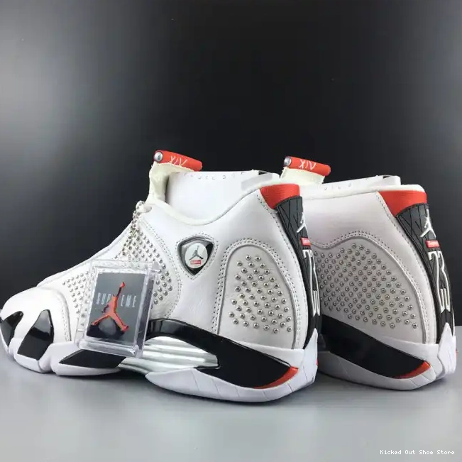Kick Theory BV7630-106 Air 14 Retro Jordan White 0608